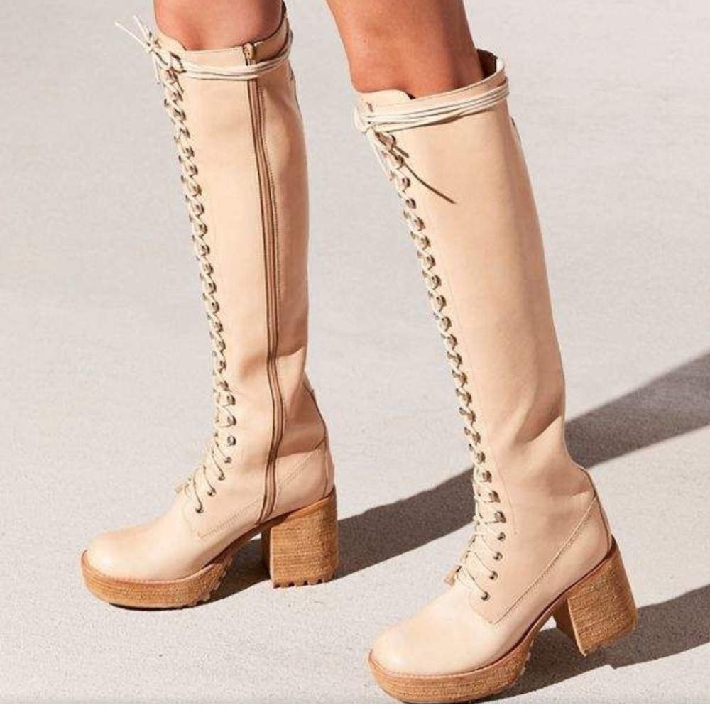 ISO Free people X Jeffery Campbell Hailey over the knee boots SIZE 8 or 8.5